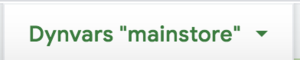 Dynvars mainstore